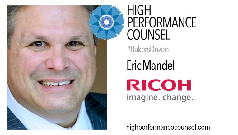HipCounsel's tweet photo. Stay tuned. Hot on the heels of the fabulous #TIPTO17,  #legal sharpshooter and #eDiscovery rockstar Eric Mandel - @EDDGuy - of @RICOHLegal @CL_Legal is interviewed exclusively for #BakersDozen #awesome. https://t.co/LH7mZEm4FM