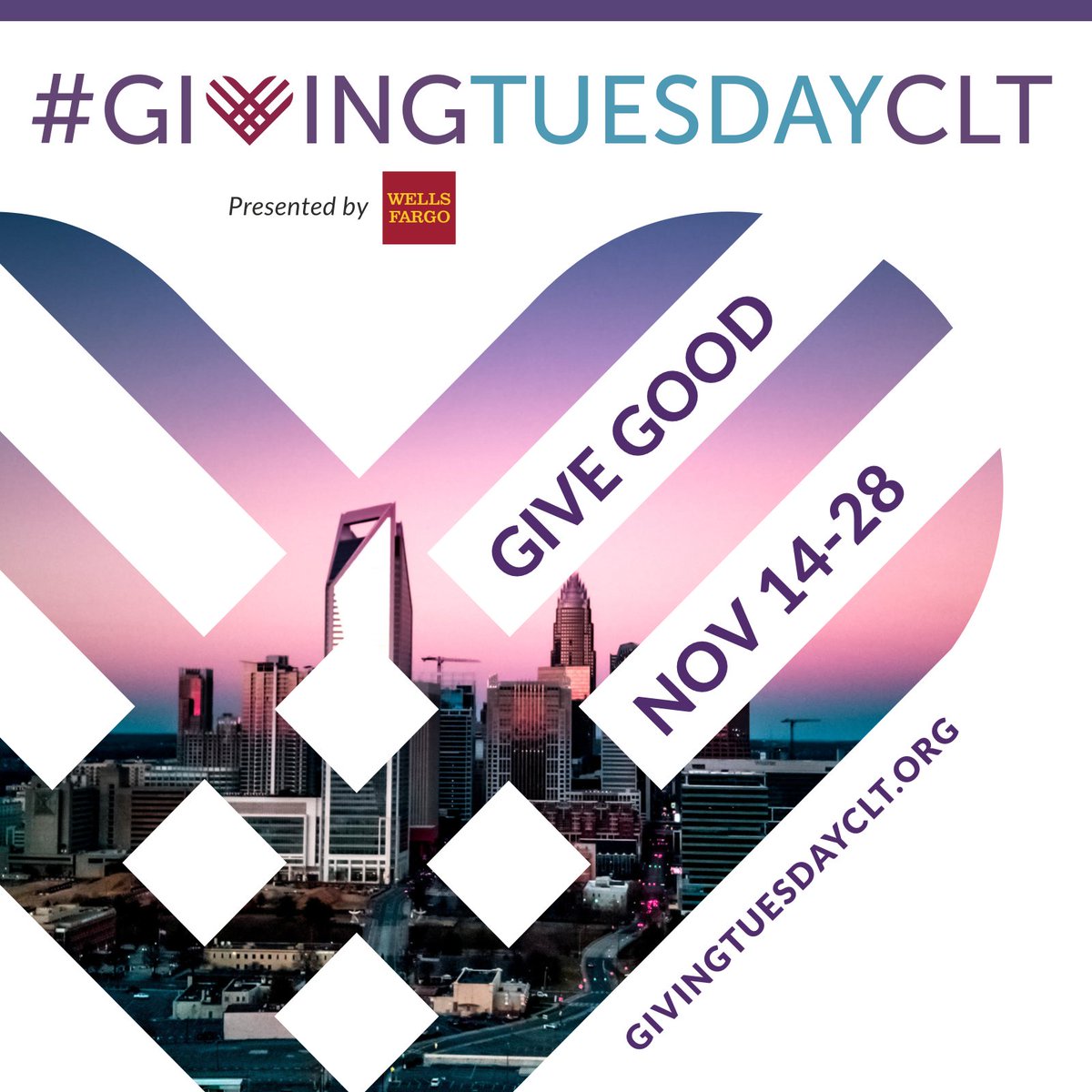 shareclt's tweet photo. #GivingTuesdayCLT begins TODAY! Through Nov. 28 (#GivingTuesday) visit https://t.co/xUOjDpq1mh to donate time, money or goods to 235 local nonprofits! https://t.co/H0ctKbty5b https://t.co/oc5kwihTsU