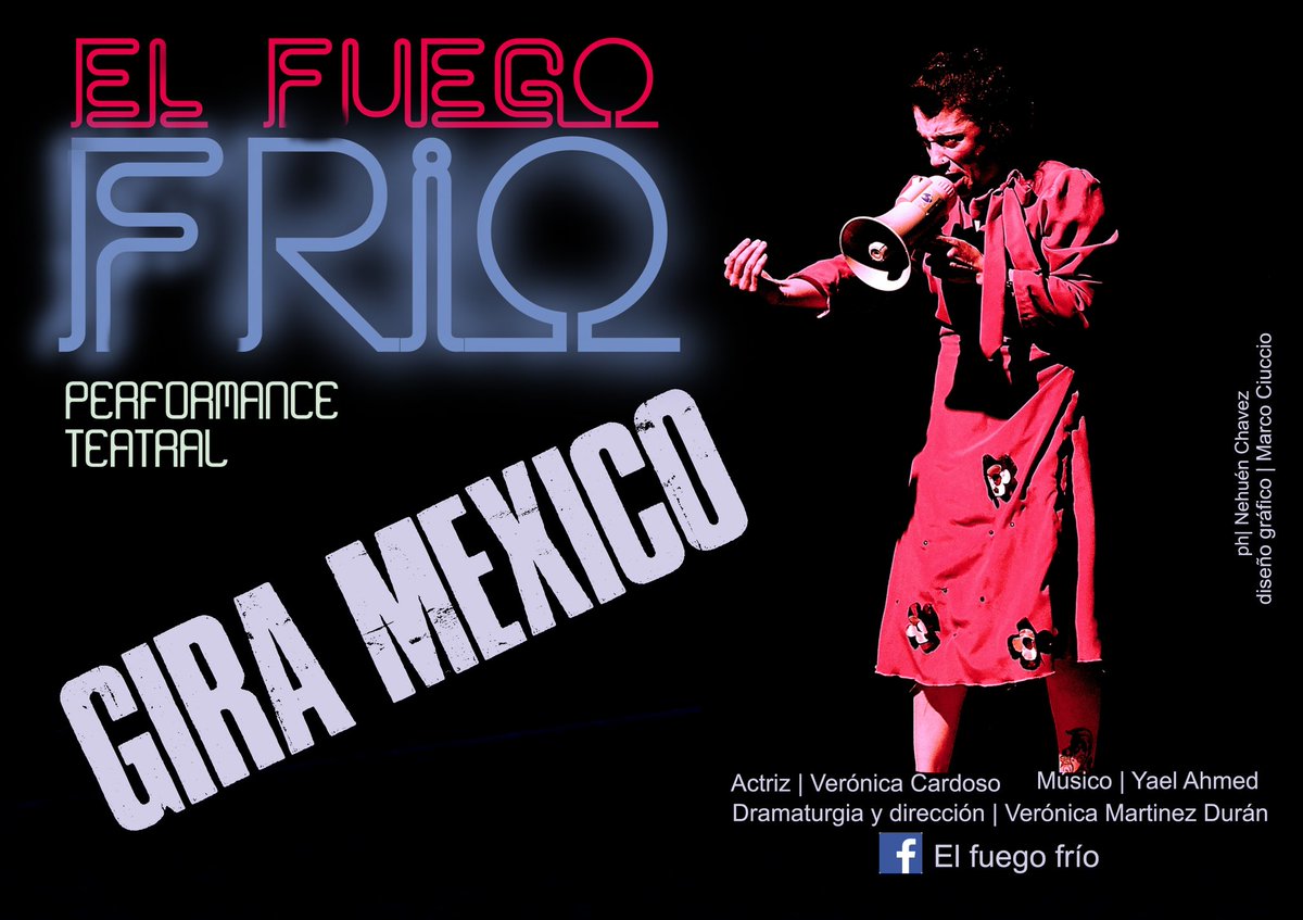 locomotoraforo's tweet photo. #Teatro Desde Argentina, llega a #LaLocomotora #Oaxaca " El Fuego Frío "
25 y 26 de Nov | 19 H | Reserva tu boleto https://t.co/DwAQ30LFCA