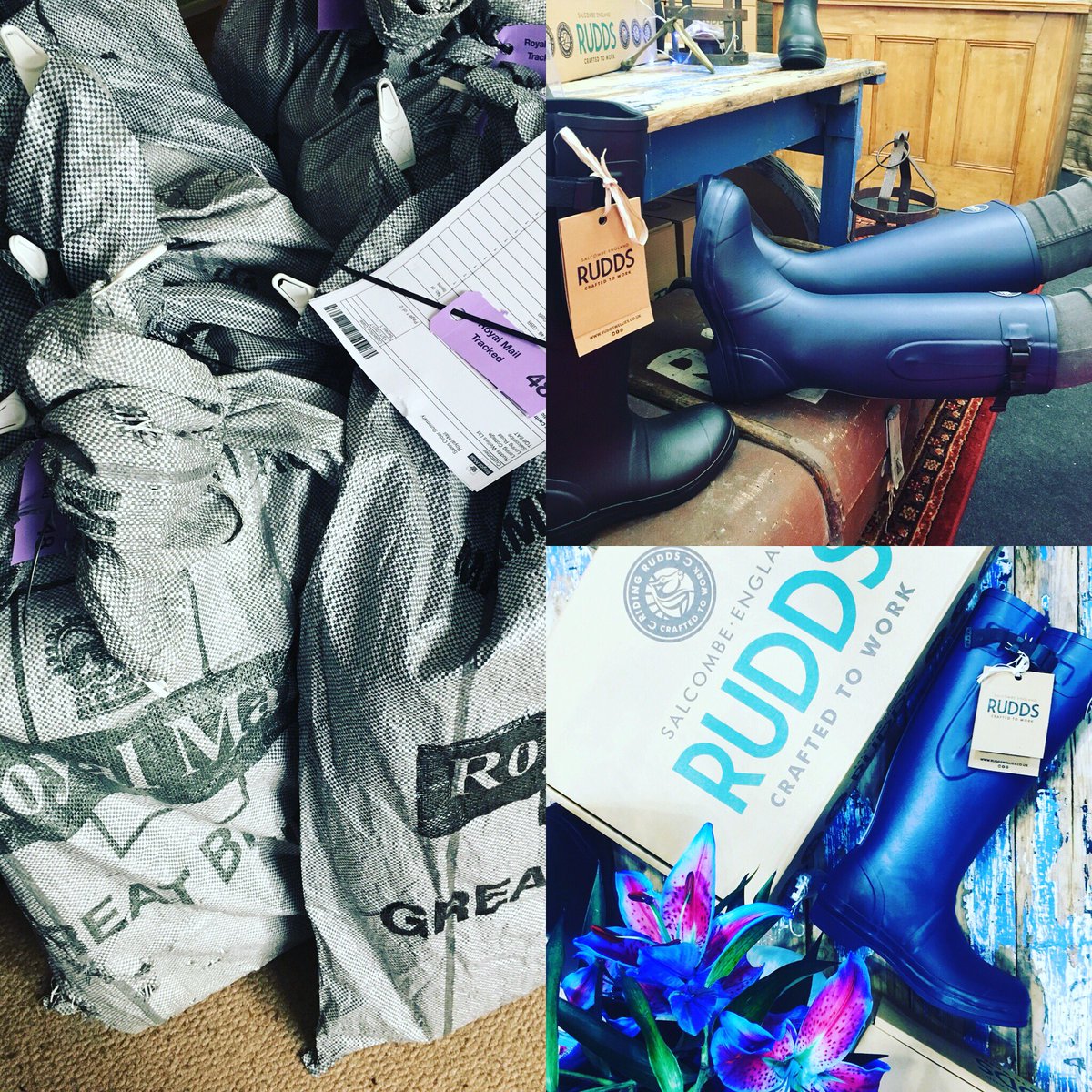 RuddsWellies's tweet photo. NAVY BOOT back in stock. Get your order in so not to miss out. #navyboot #getreadyforwinter #warm #cosy #comfortable #wellies @DeborahMeaden https://t.co/DZujv06ytB