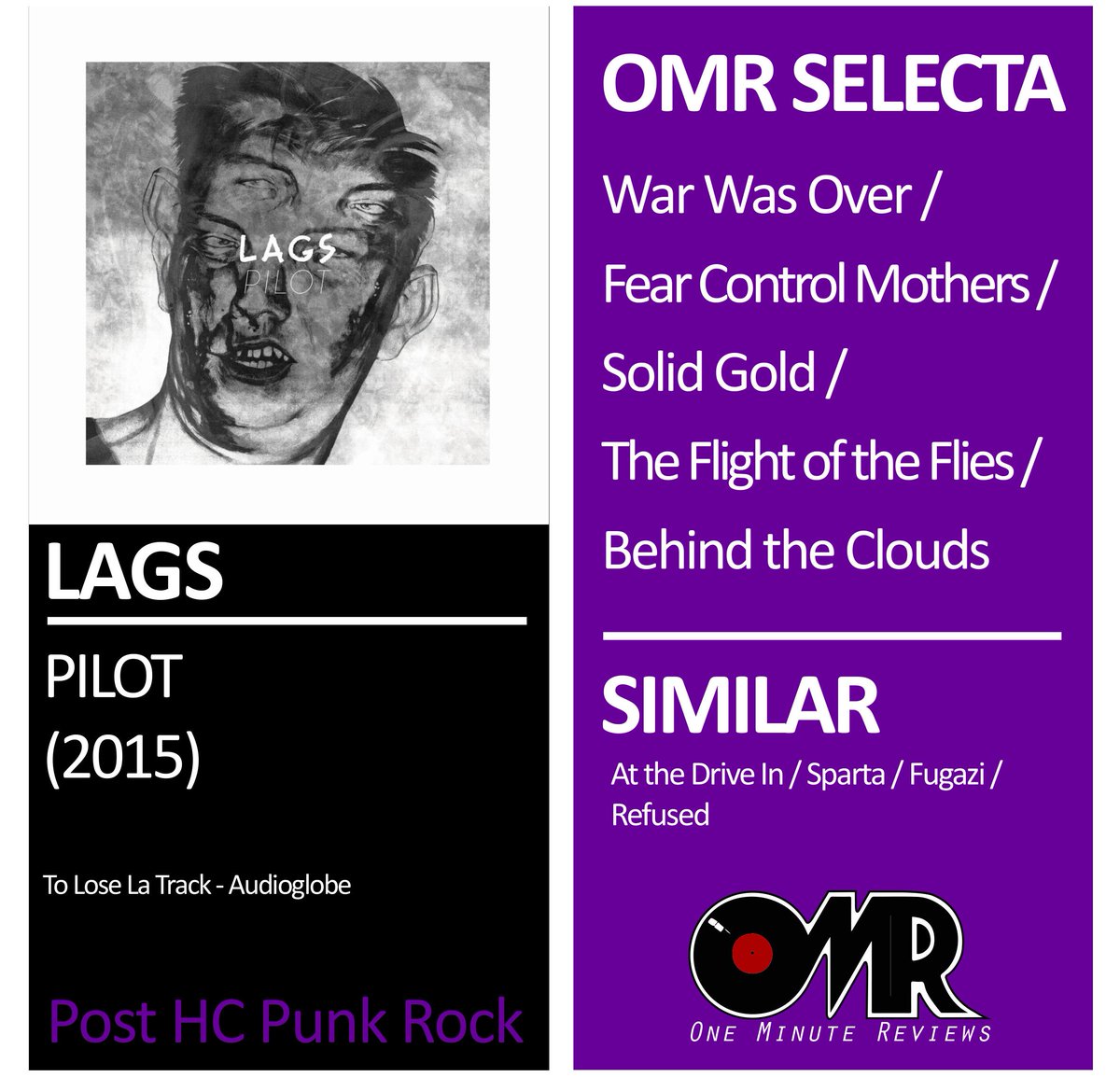 1MinRev's tweet photo. Lags is rage, social disappointment, heart. A new #hardcore breed coming from Rome with a great sound. #oneminutereviews #punk 
Similar on OMR Spotify: https://t.co/EhtsJ2FWLg https://t.co/lgt6vk3AZS