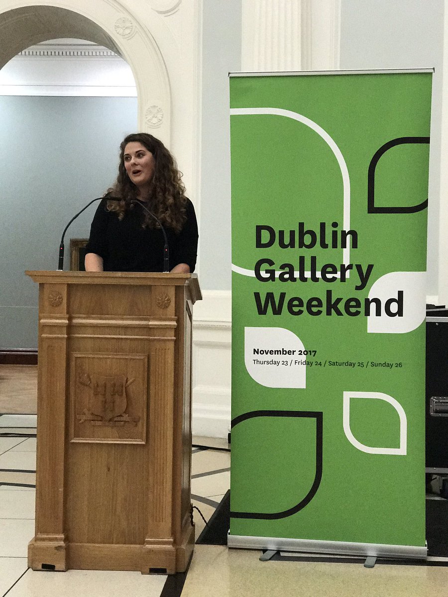 NGIreland's tweet photo. An exciting line-up for this year's Dublin Gallery Weekend (23-26 November) being announced at today's launch in The Hugh Lane Gallery! https://t.co/lmUuvLkgVs #DublinGalleryWeekend https://t.co/n6HR6RmkYl