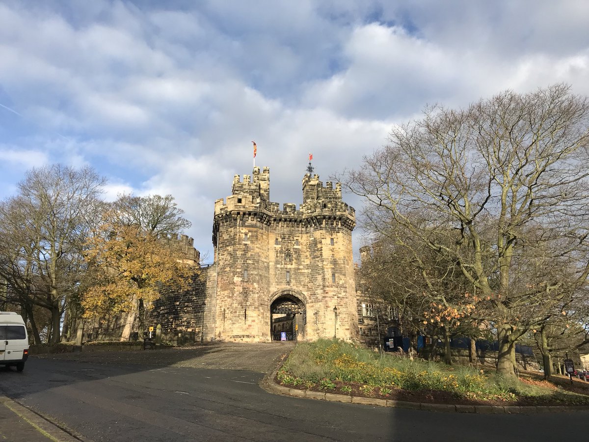 PELelec's tweet photo. We are currently on site at Lancaster Castle carrying out internal and external refurbishment works. Great project to be involved in! 🏰 Working with @construction_mc https://t.co/viBs8AmE8D
