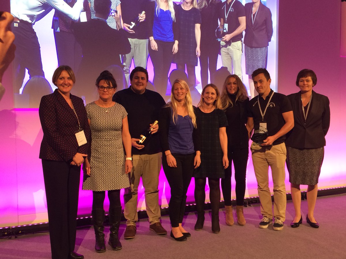 YourSchoolGames's tweet photo. The School Games LOC of the year award, sponsored by @EndicottCollege - huge well done to the winners @CornwallSportsP! #SGSummit17 https://t.co/BYdo8NMRAZ