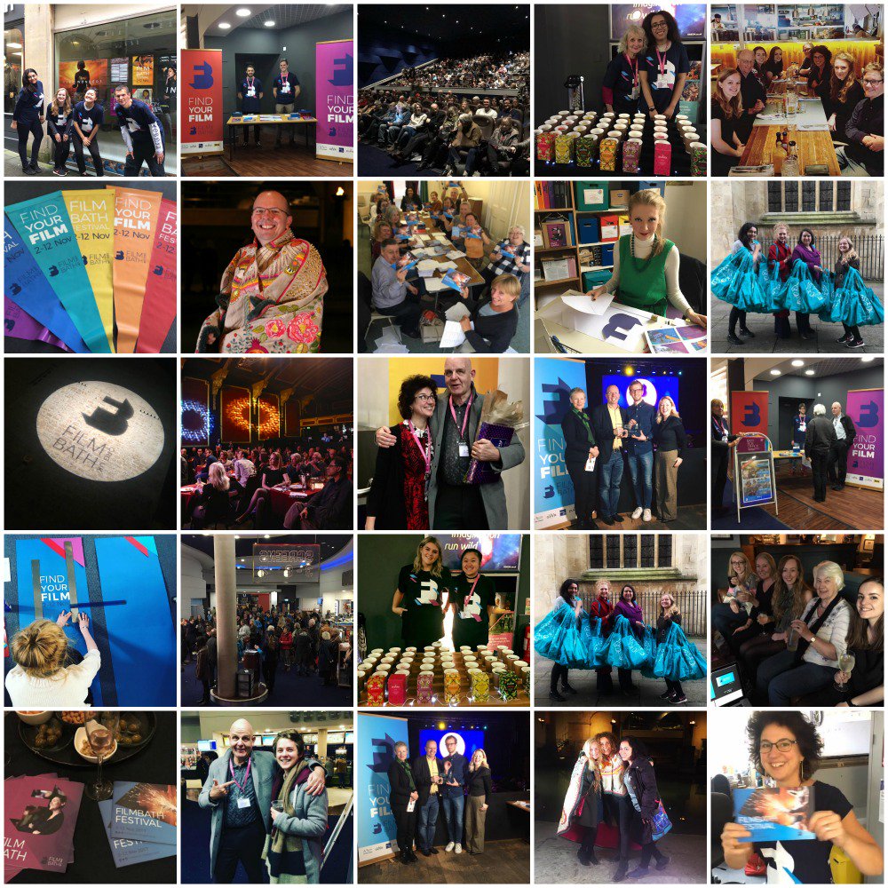 FilmBathUK's tweet photo. What a festival!
43 films screened over 11 days
22 had a female director
24 events SOLD OUT
13 of which were directed by women, one was an awards event, 10 were directed &amp; written by men
86% overall capacity
Thank YOU, thanks to our volunteers and MASSIVE thanks to office team https://t.co/87tZPblyCF