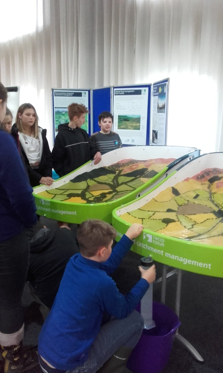 PHS_DYW's tweet photo. Flooding the Tweed - learning how helping nature can help manage flooding... https://t.co/GaDJncbJ5R