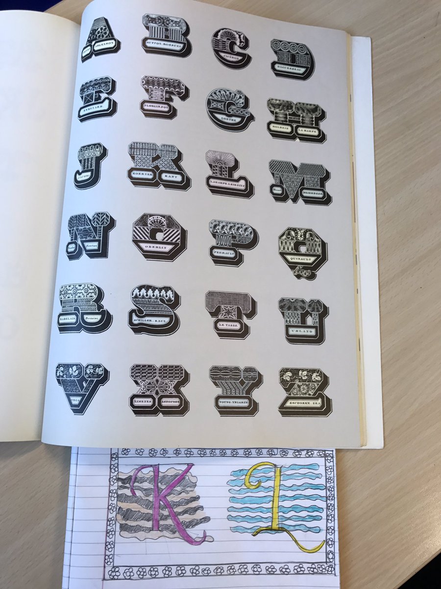 STEM Fortnight reflection: here are some fantastic pieces of work on illuminated manuscripts. Well done 7A #STEM