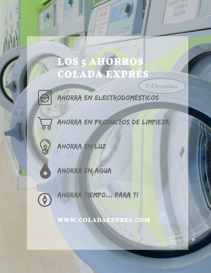 ColadaExpres's tweet image. #ColadaExprés es sinónimo de #ahorro en agua, luz, tiempo, productos de limpieza y electrodomésticos. Te lo contamos en nuestro #blog: coladaexpres.com/blog/los-5-aho…