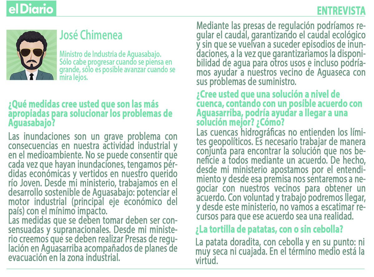 AAbajoDiario's tweet photo. @FVerdor @WPozoseco @Susan_Ambien @Mtro_JChimenea @JuanaCobre @juegosdelagua Entrevista a José Chimenea, Ministro de Industria de #Aguasabajo.
#LosJuegosDelAgua https://t.co/qoikvn2uJb