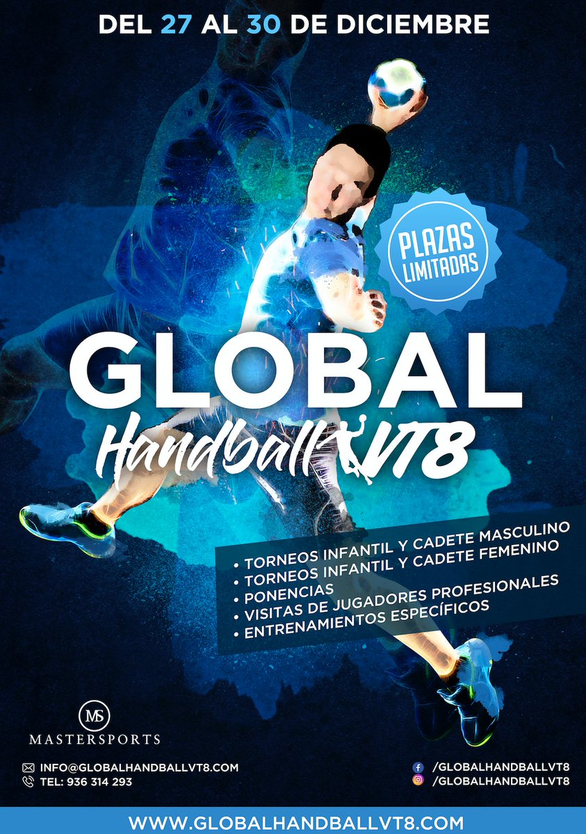 FedCatHandbol's tweet photo. 📣 Aquest Nadal, del 2⃣7⃣ al 3⃣0⃣ de desembre, a Sabadell, tindrà lloc el #GlobalHandballVT8 que consta d’un torneig d’handbol de base, entrenaments específics i diferents ponències.
➡ https://t.co/mgYCXt1Hpc https://t.co/NdHyHPkWS8