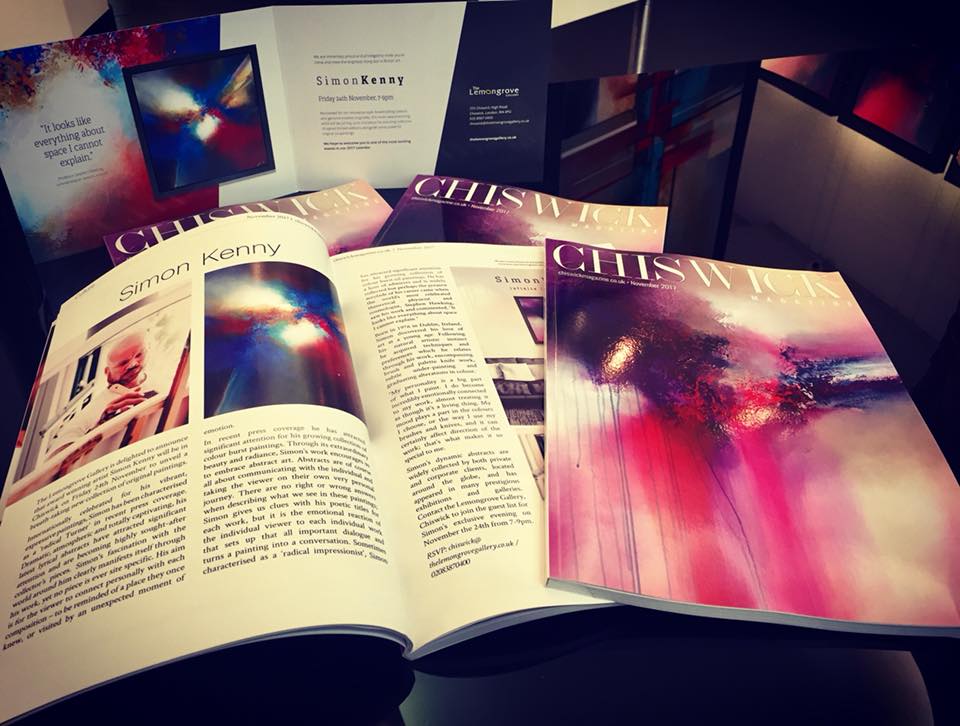 LemongroveUK's tweet photo. Hot off the press, we are THE place to be in #Chiswick this month! Check out our amazing @SimonKennysArt landing the COVER of Chiswick Magazine & a 2page editorial too! #Lovelemongrove #RSVP #Eventhype #SimonKenny #PlacetoBe #readallaboutit #November24th #cantwait #instaart https://t.co/Qu5IzqOFDt