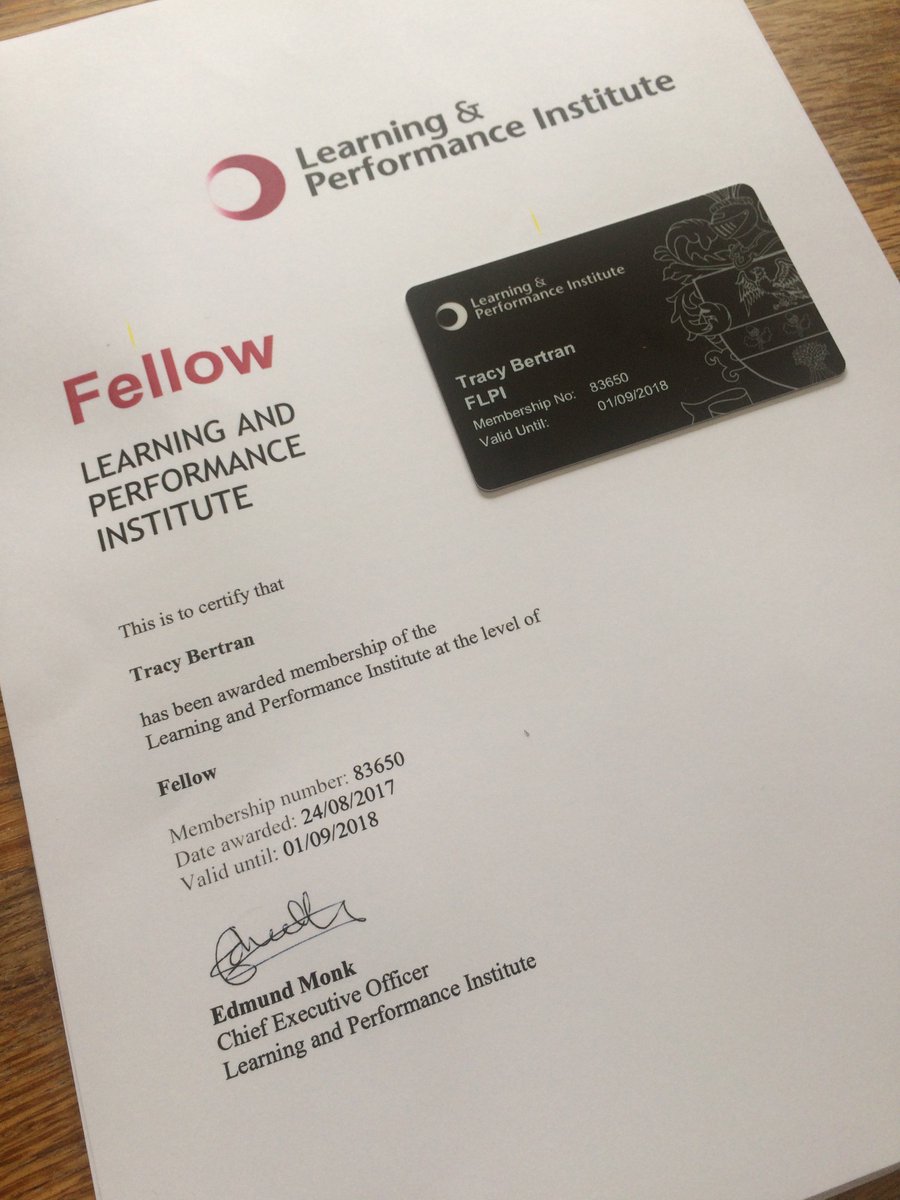 MankindUnltd's tweet photo. Excited to be awarded Fellowship at the @YourLPI . #learningtogether. Good luck to everyone at the Learning Awards today. 😀 https://t.co/n2ay41XQa8