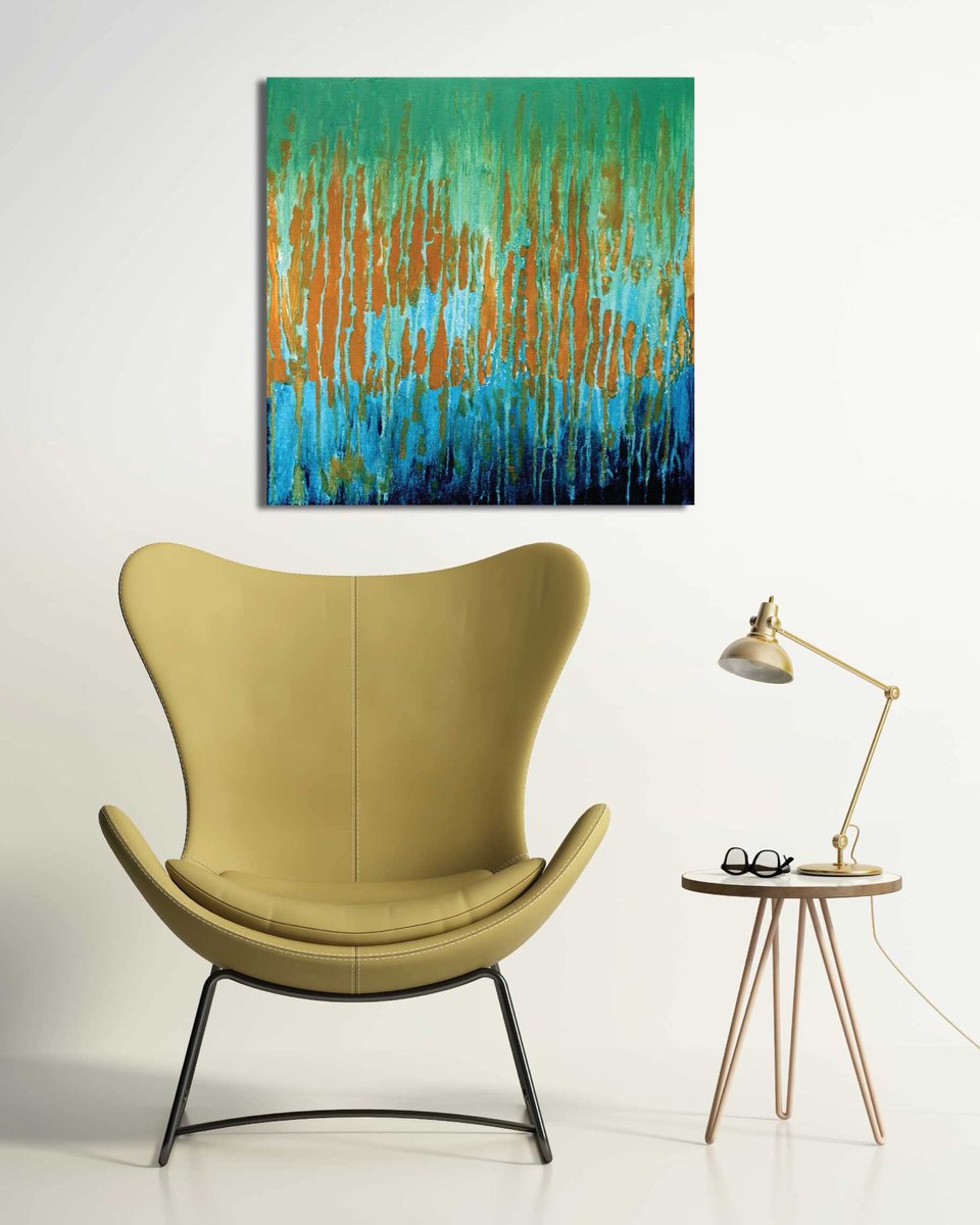 Excited to share the latest addition to my #etsy shop: Mid Century Modern Abstract #midcenturymodern #christmas etsy.me/2mmnbZM