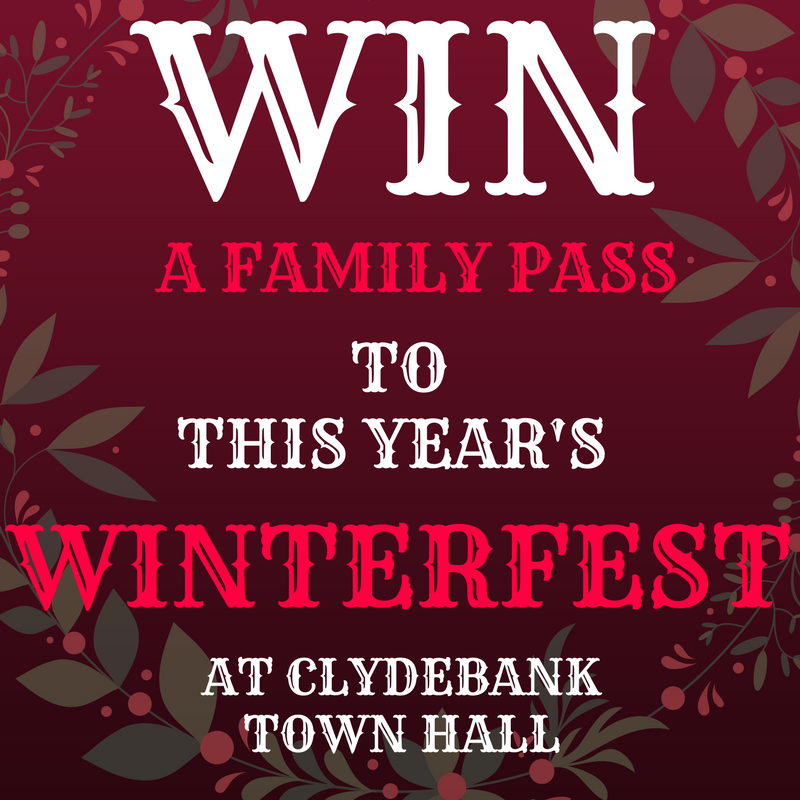Find out how you can win a family pass for 4 to #WDWinterfest at the Clydebank Town Hall, here: ow.ly/hKrn30gzhMV