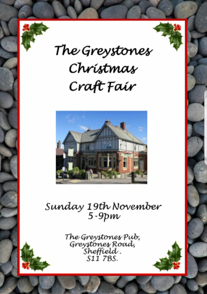 Thornbridge Brewery (@thornbridge) on Twitter photo Great chance to start your Christmas shopping (while having a pint) this Sunday coming at <a href="/TheGreystones/">The Greystones</a> Craft Fair. There will be a great range of different goodies available for that special person Great chance to start your Christmas shopping (while having a pint) this Sunday coming at <a href="/TheGreystones/">The Greystones</a> Craft Fair. There will be a great range of different goodies available for that special person