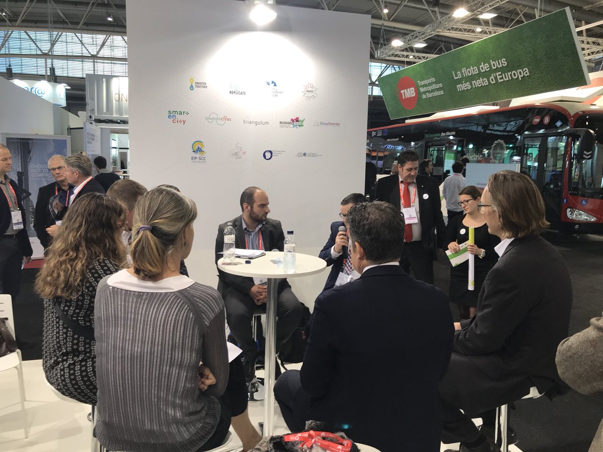 Smart City Lighthouse Projekte der EU diskutieren Urban Platforms bei der #SCEWC17 in Barcelona, #mysmartlife