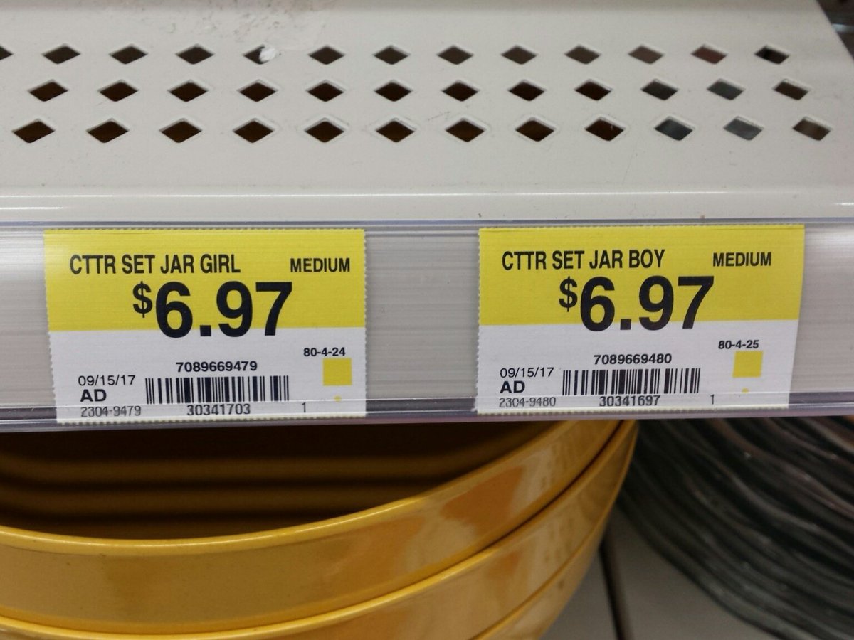tmuchano's tweet photo. Didn't realize cookie cutter sets had genders. Do better @walmart https://t.co/N4pq8BKJhm