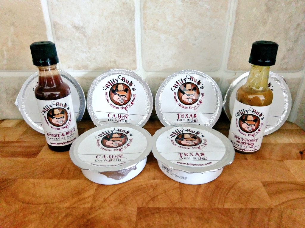 RubClubUK's tweet photo. All the way from America 🇺🇸 we present @billybub33 rubs and sauces to share this week.
First thing is please take the time to read the rules in our pinned tweet. Secondly you must follow us. Thirdly you must favourite AND Retweet this tweet. It's simple really. Good luck. https://t.co/Do5enpVI4F