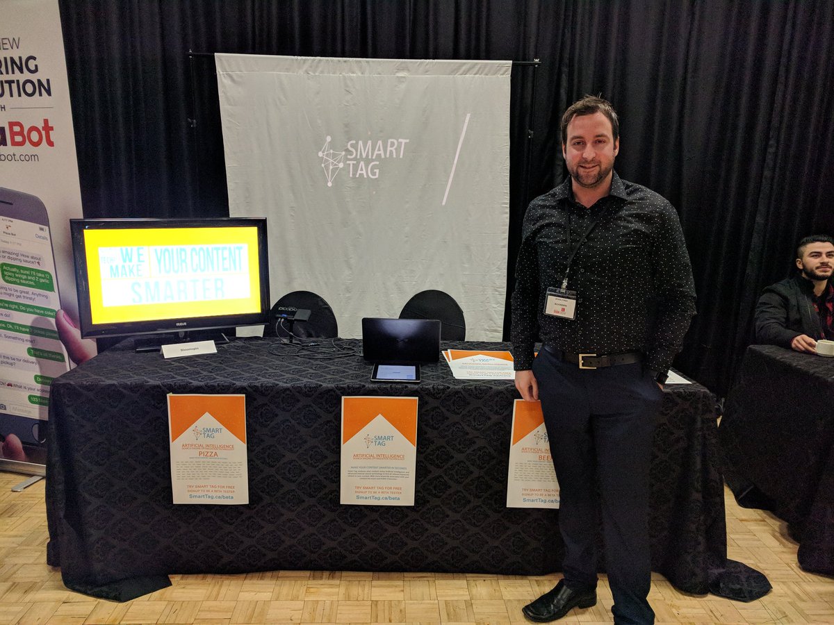 mdemmans's tweet photo. Rise and shine! βοΈ Enjoying the #YQGTechShow this morning! So proud of @ryan_eyres for launching #SmartTag https://t.co/rIsdJrAxt3 https://t.co/FkHTtdezRf