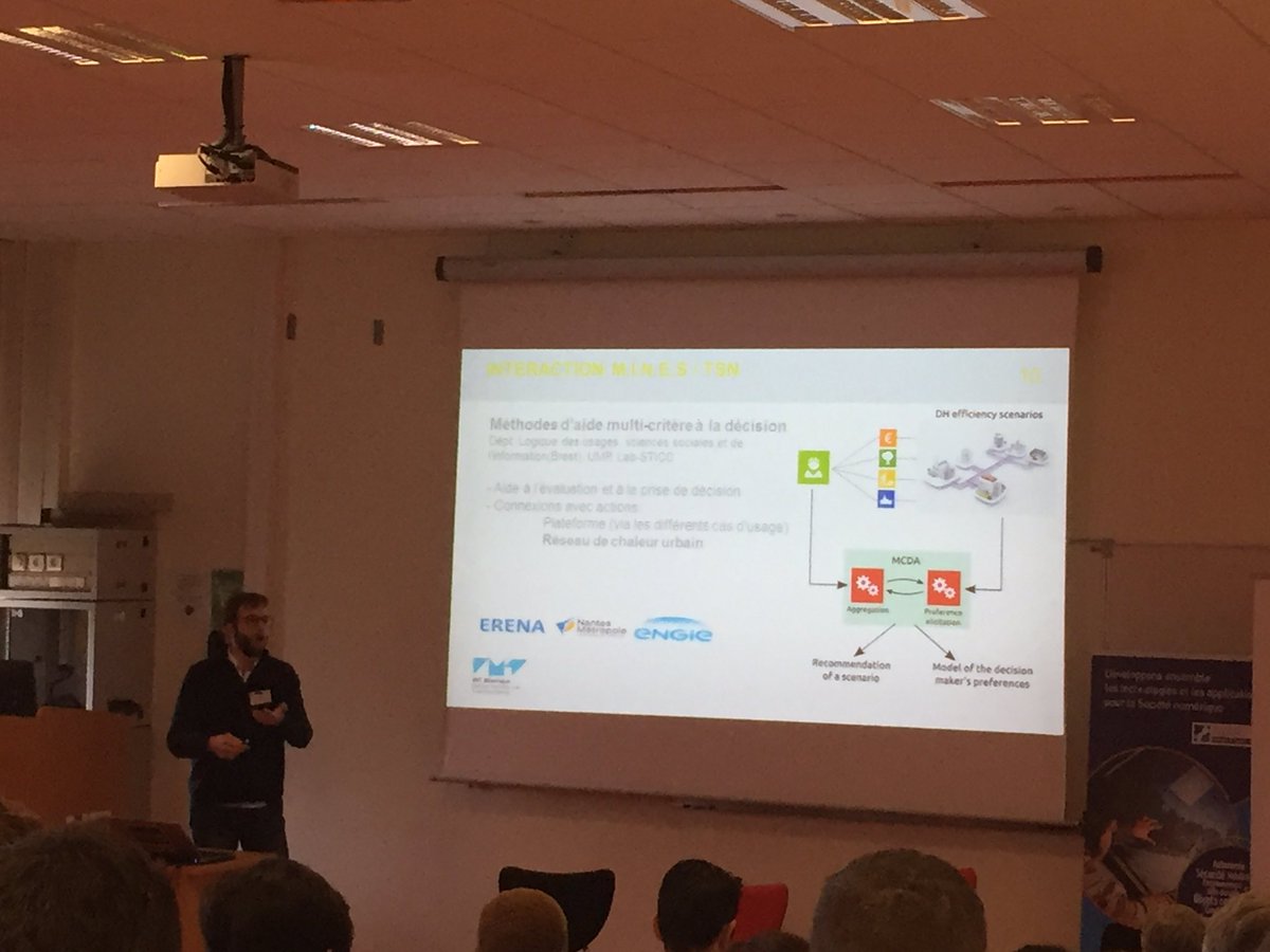 carnot_tsn's tweet photo. Les #algorithmes pour l'aide multi-critères à la décision dans le cadre du projet #mysmartlife : une expertise @carnot_tsn avec #PatrickMeyer @IMTAtlantique https://t.co/prCh3xNRv5