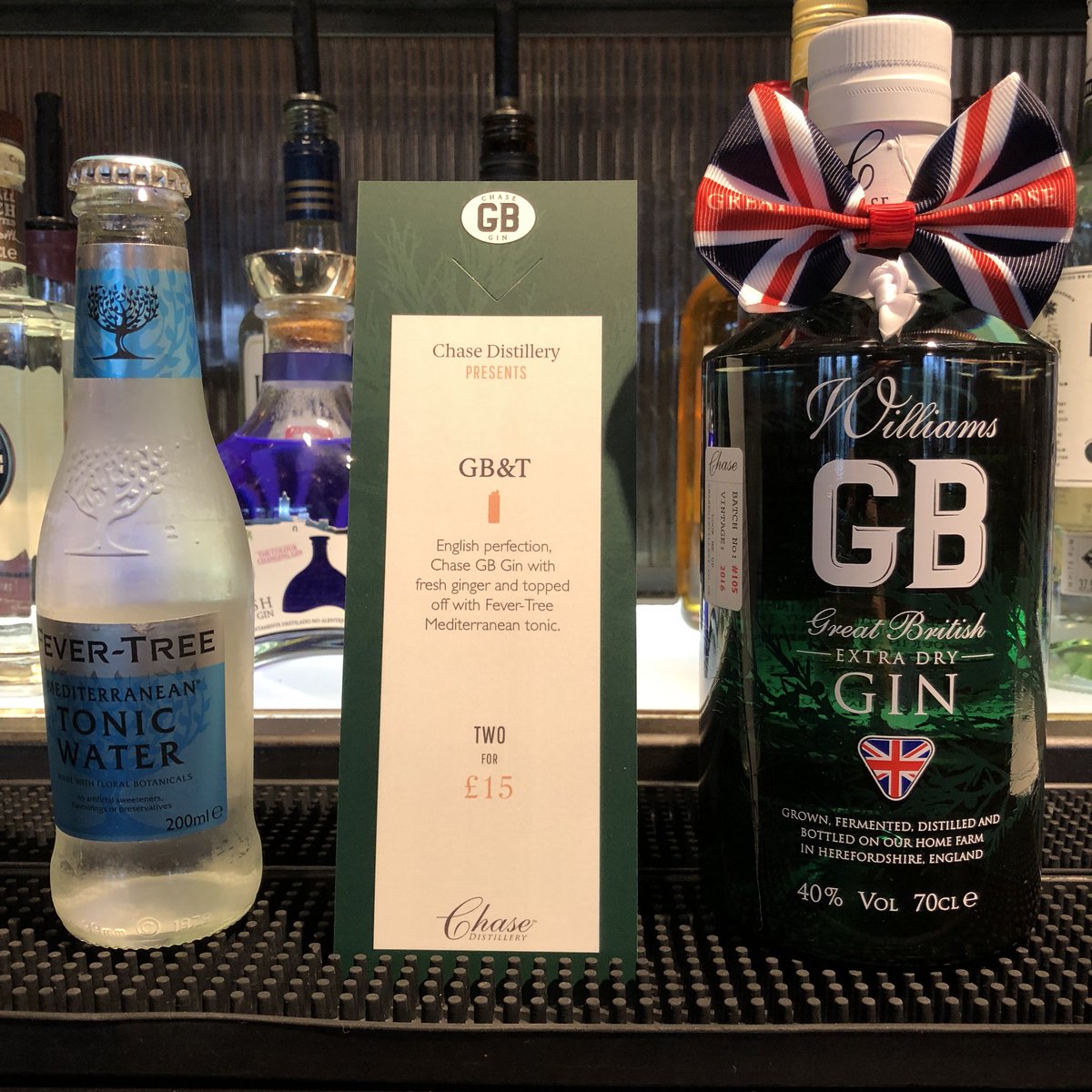 BlueBoatW6's tweet photo. You what!?
2 William Chase Gin & Mediterranean Tonic - £15
Come get some. #win
#Gin #tonic #theblueboat https://t.co/S5s6fejUWq