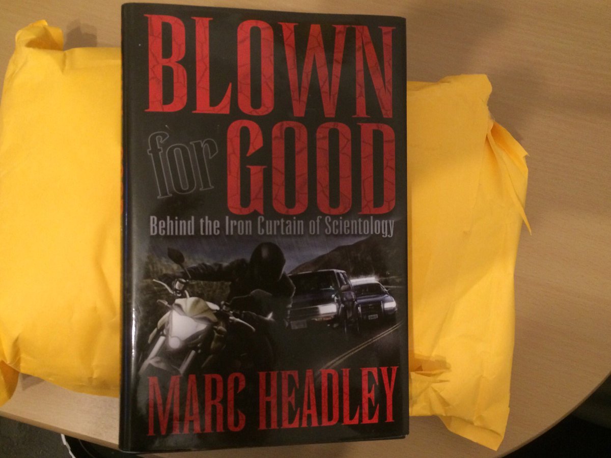 PrestonR26's tweet photo. Look what just arrived! Thank you to all those who speak up @LeahRemini @blownforgood #scientology #stopdisconnection #cult #blownforgood https://t.co/LhVLpcY0Zc
