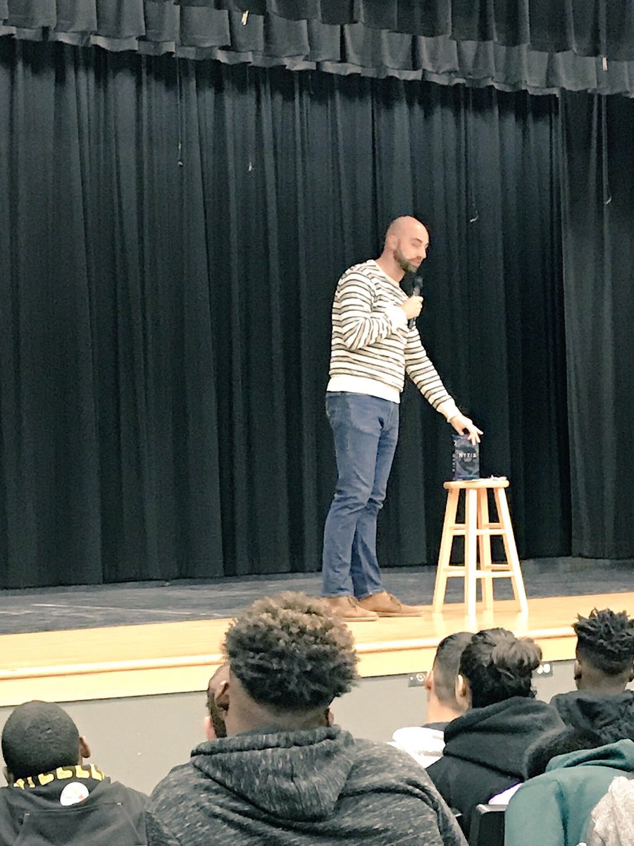MsAMcGuire's tweet photo. So awesome to hear @Scott_Thought speak to @DDMSDragons! Thanks for organizing this opportunity @jldcassidy #ddmsdriven https://t.co/d685sT6MAw