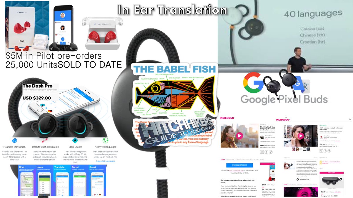 chipmylife's tweet photo. Technology is becoming a more powerful communication and connection tool... in-ear translation.
#futurist #speaker #futuretech #technology #peopletrends #techtrends #newtech #entrepreneur #business #businesstechnology #connection #translation #BabelFish
https://t.co/KjIOU34g6K https://t.co/qYlpTyTeuK