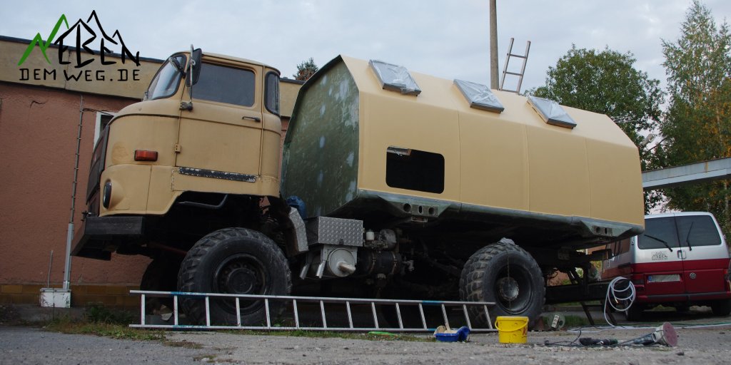 Endlich Fortschritte am #Expeditionsfahrzeug L60 nebendemweg.de/4x4/endlich-fo… #4x4 #IFA #Oldtimerrestauration