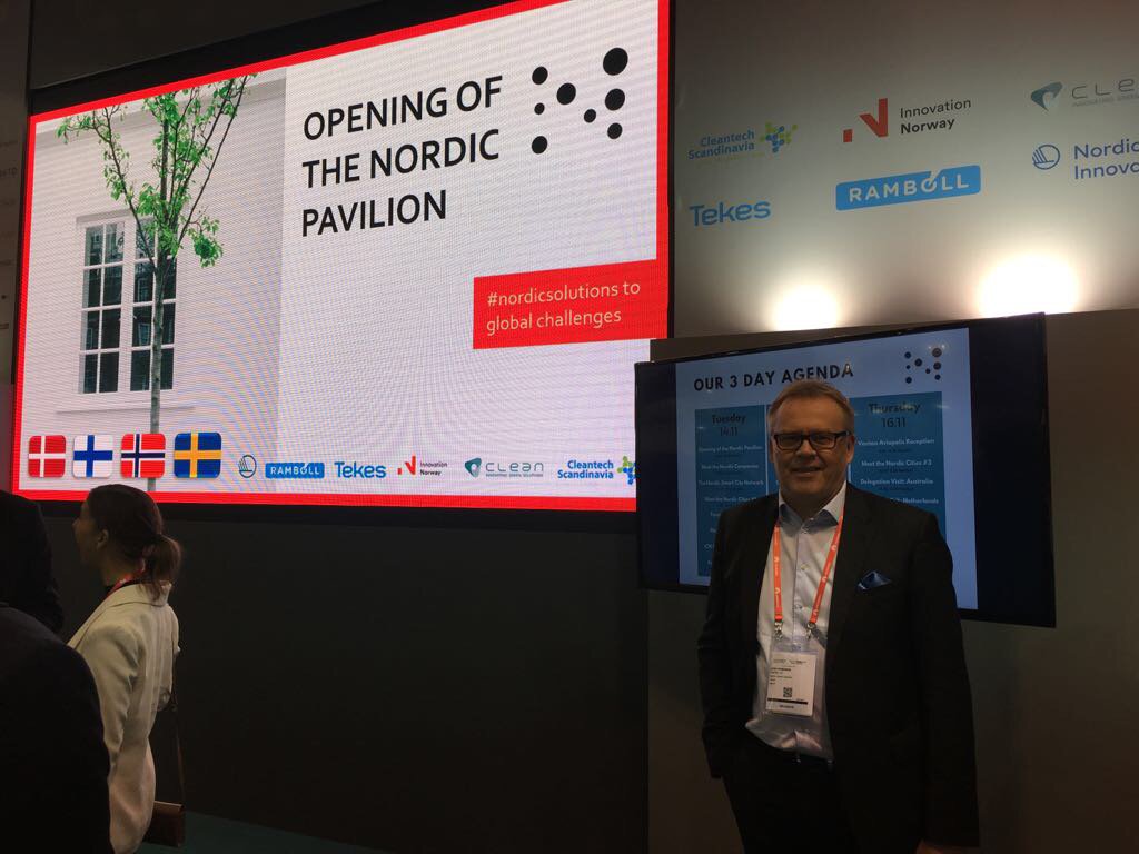 BusinessFin_ES's tweet photo. Come meet us @SmartCityexpo Nordic Pavilion #theEventForCities #SCEWC17 #nordicsolutions @FinproFi @EmbFinMadrid @CleantechFIN @Tekesfi https://t.co/m5bIOqFcbk