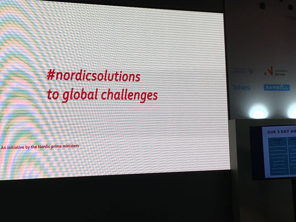 BusinessFin_ES's tweet photo. Come meet us @SmartCityexpo Nordic Pavilion #theEventForCities #SCEWC17 #nordicsolutions @FinproFi @EmbFinMadrid @CleantechFIN @Tekesfi https://t.co/m5bIOqFcbk