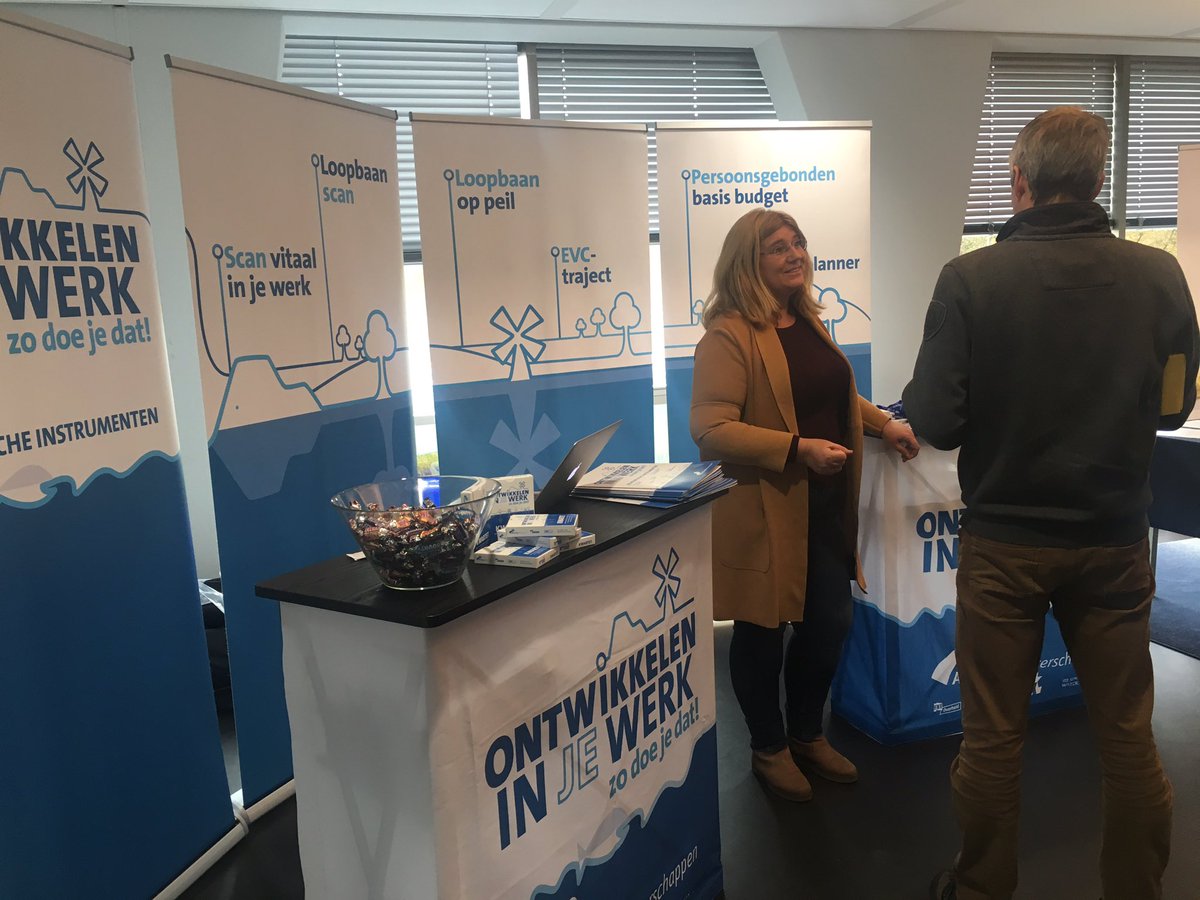 A&amp;O-fonds waterschappen op bezoek bij Waterschap Drents Overijsselse Delta in Zwolle tijdens de Week van de Loopbaan. #wvdl <a href="/WDODelta/">Waterschap Drents Overijsselse Delta</a>