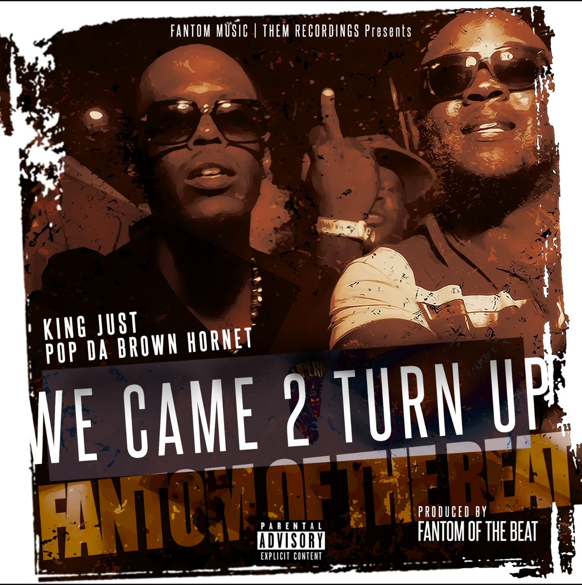 🚨🚨🚨NEW SINGLE ALERT🚨🚨🚨WHATSUP MY TWITTER,POP DA BROWN HORNET AND KING JUST ARE BACK AT IT WITH A BRAND NEW SINGLE PRODUCED BY FANTOM OF THE BEATS,TITLED 'WE CAME HERE 2 TURN UP ' ON SONY RED, AVAILABLE NOW ON #SPODIFY #ITUNES #AMAZON #DEEZER 💣🅰🔥