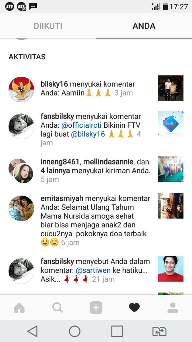 Wiwinkenanga1's tweet photo. Baru pertama commenku dapat like...makasih @bangbily https://t.co/zAd9OyRawj