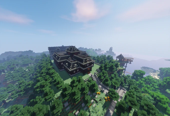 スクリュー家の屋敷
#OccultGarage #Minecraft 