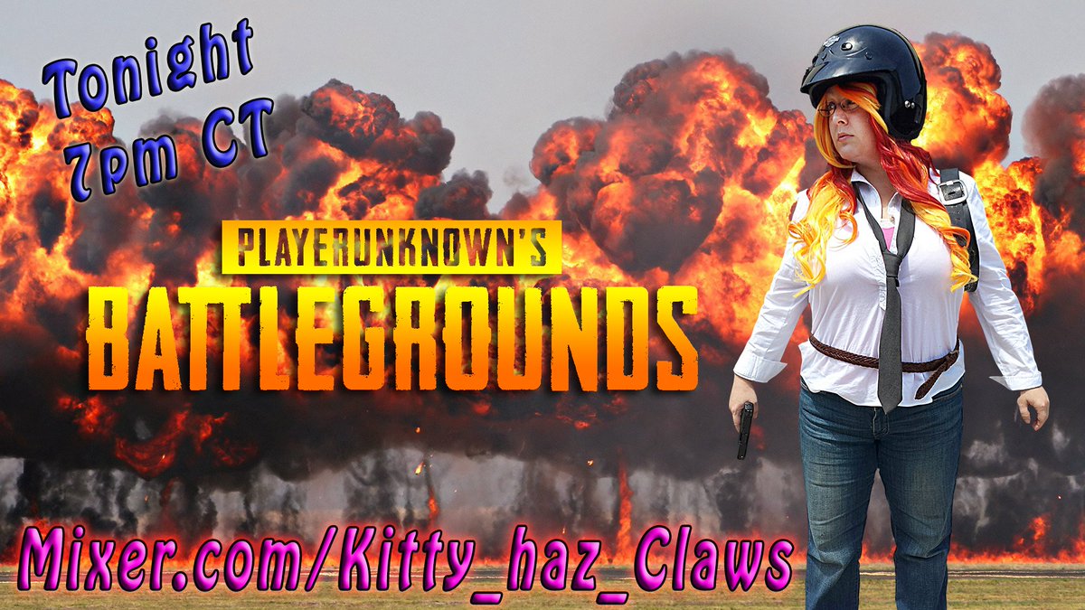 Kitty_Haz_Claws's tweet photo. Join me at 7pm CT tonight as we #ChillAndKill in #PUBG
https://t.co/W4v2BcMX9Z https://t.co/CYBK3E6z2O