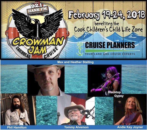 texascrowman's tweet photo. We will Jam on the beach, the deck, the showroom, balconies, and poolside! #crowmanjam https://t.co/ArYWJNB4yz https://t.co/1ZGIoippL3