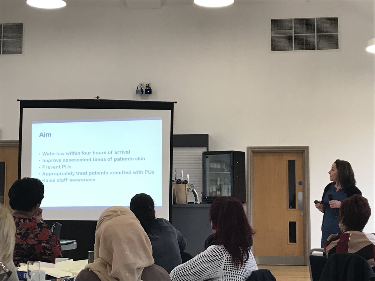 rachel_n_trask's tweet photo. #ABUHBpuc @AneurinBevanUHB teams feeding back their work to reduce pressure ulcers @ABCiAb @the_Rheum_Doc @waters1_waters @behrens_doris https://t.co/V1nwrY5yFj