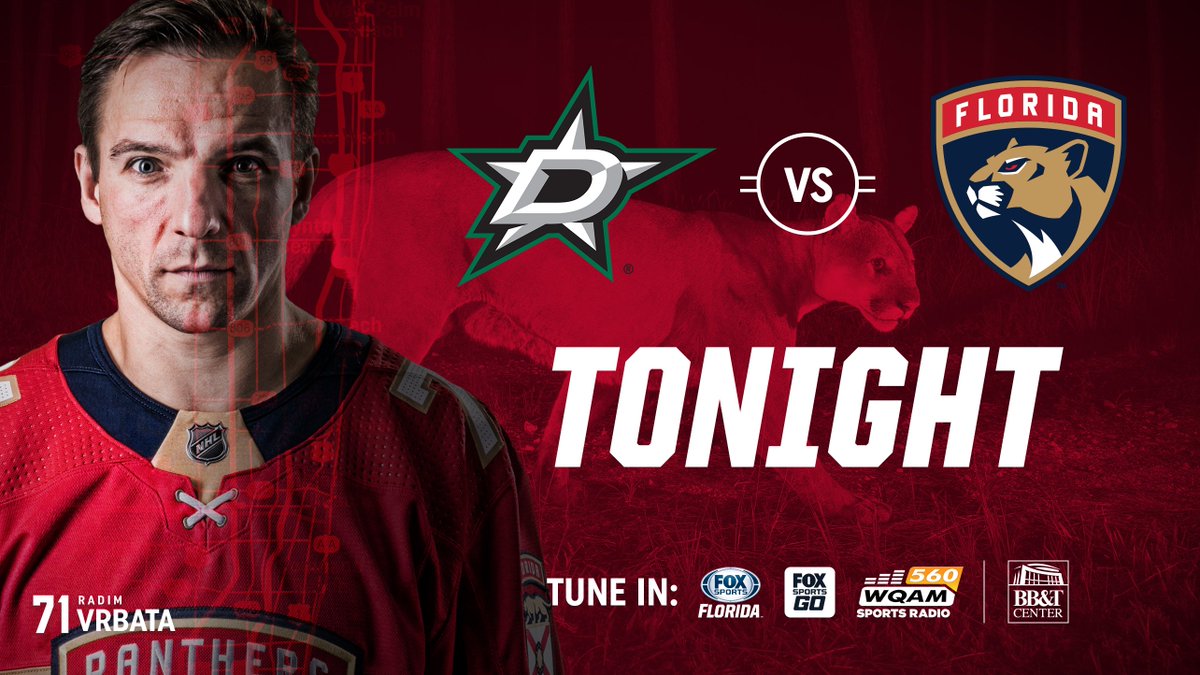 Happy Game Day!   📍: @thebbtcenter 🎟: bit.ly/111417TIXTW 📺: @FOXPanthers 🎙: @560WQAM 🐣: #DALvsFLA https://t.co/0tT6nqmqxL