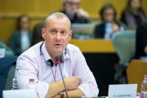 Volonteurope's tweet photo. The Secretary General Piotr Sadowski on the possible impact of the #ESC on the #labourmarket and #volunteering #EUROVip https://t.co/NSGTPyeyBE #BetterESC @volunteering_uk https://t.co/yVwkYzoPKS