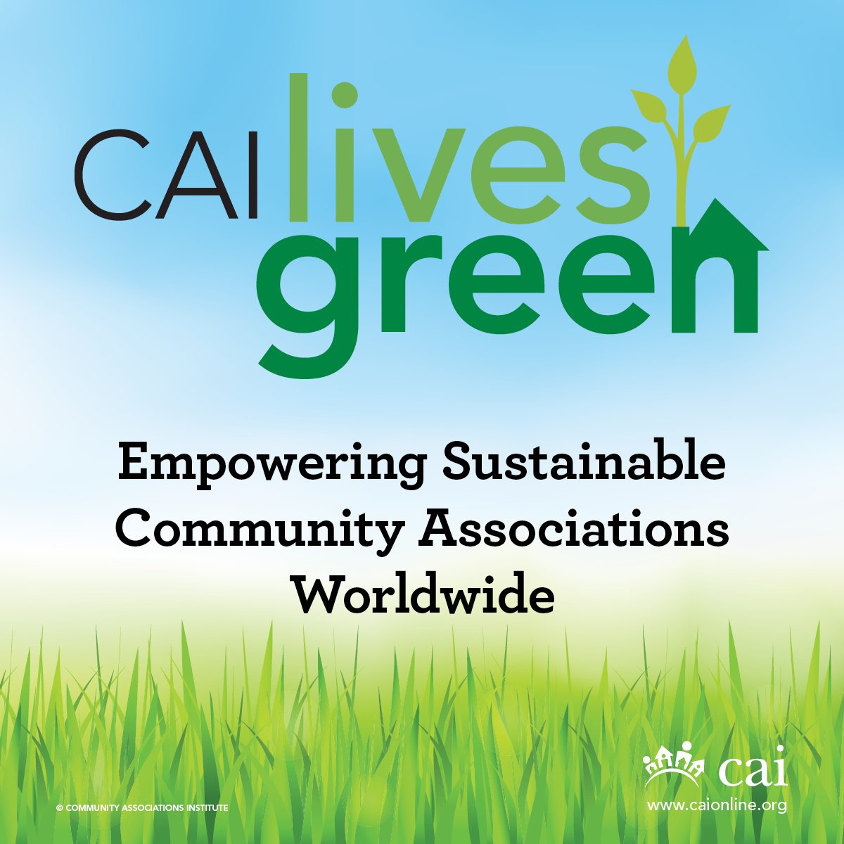 CAIsocial's tweet photo. #CAILivesGreen and we want you to do the same! Challenge your community by taking our #GreenResolutionChallenge this year. https://t.co/Yow93Hvw6t