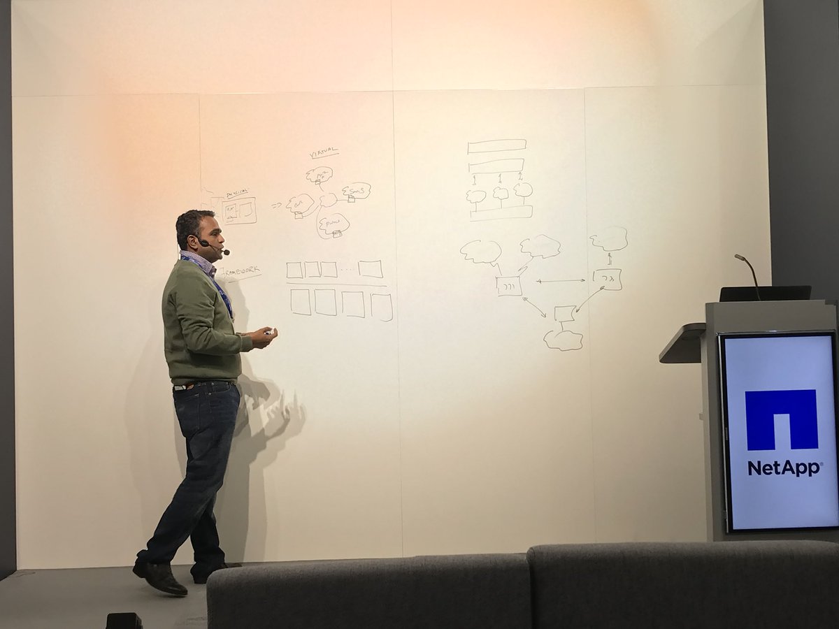GopiSirineni's tweet photo. @kamalvyas live session at #netappinsight2017 #NetAppIT https://t.co/6bxXpgFssn