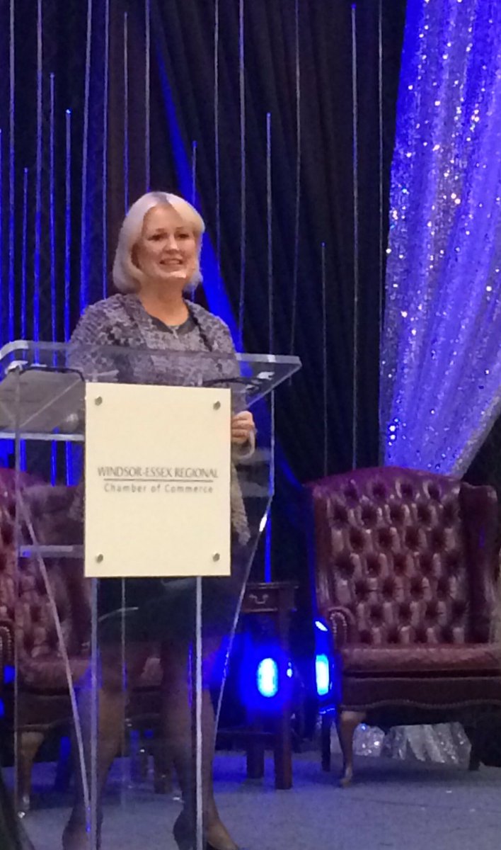 HeatherWFWE's tweet photo. Speaker #1, @debbie_landers  today at @TechShowWE speaking about enhancing human capabilities with augmented intelligence #TechShowYQG https://t.co/IcJ2vslygA