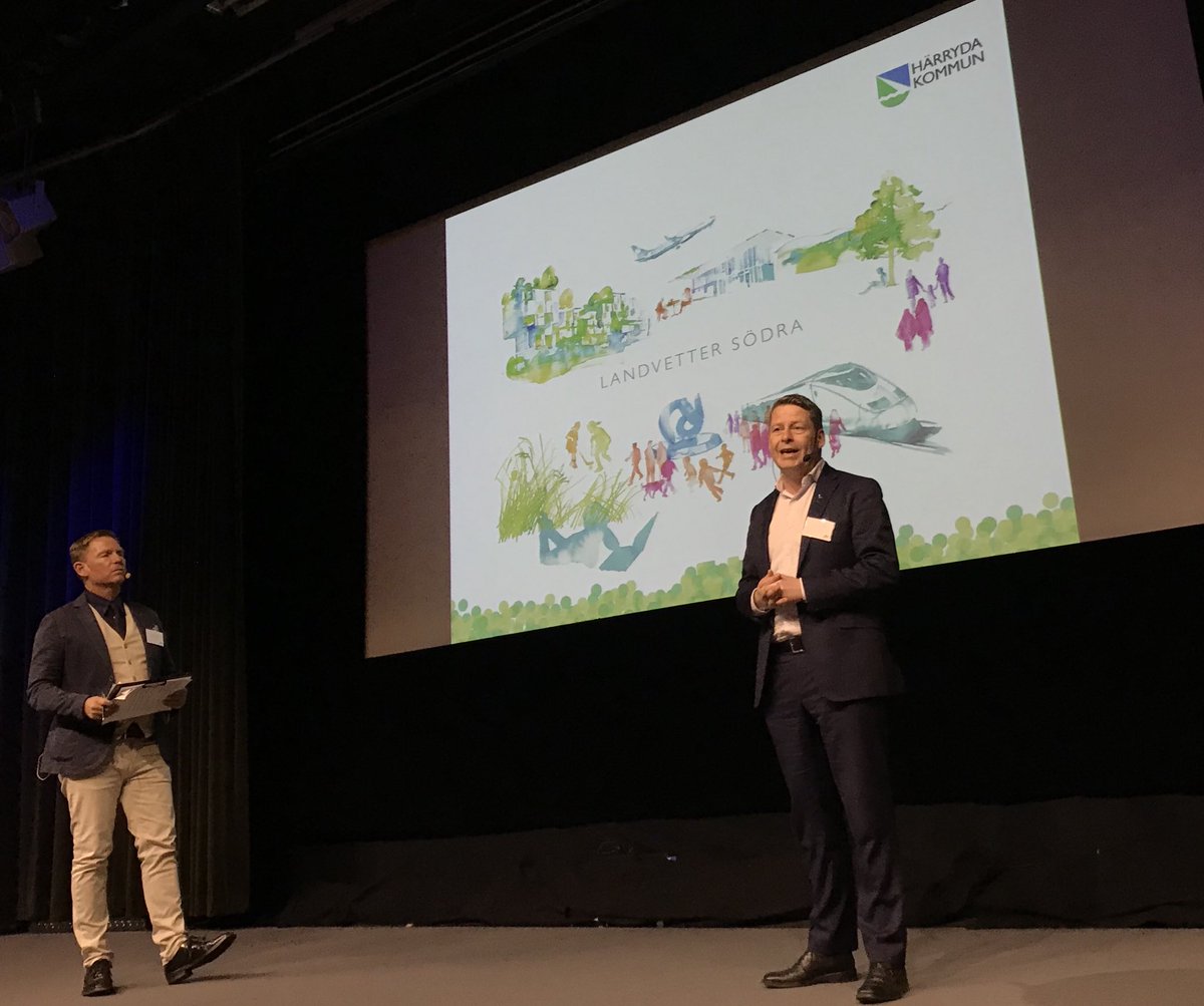 Idag tar vi @landvettersodra till Stockholm och <a href="/GronaStader/">Grona Stader</a> - <a href="/PerVorberg/">Per Vorberg</a> berättar om hur vi bygger en helt ny och hållbar stad.