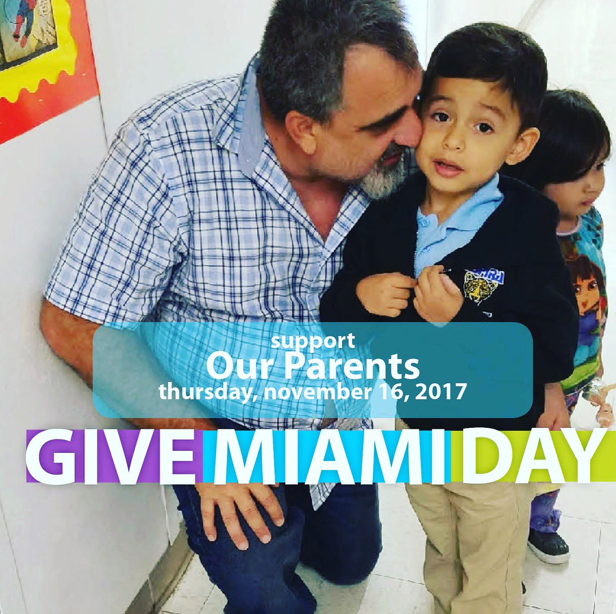 AspiraFL's tweet photo. #givemiamiday2017 At ASPIRA of Florida, we take pride in nurturing every child. In doing so, it is vital we work alongside our parents to make certain their children are in a safe environment and learn about leadership at the onset of their academic journey. https://t.co/z4vVqlBfPP