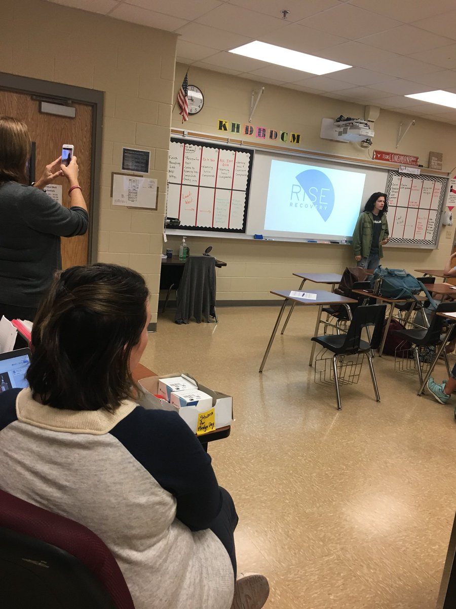 Churchillwinner's tweet photo. Thank you so much to our own charger for speaking to us today about rise recovery!!!!! Awesome way to raise awareness! https://t.co/vda4caTfB1
