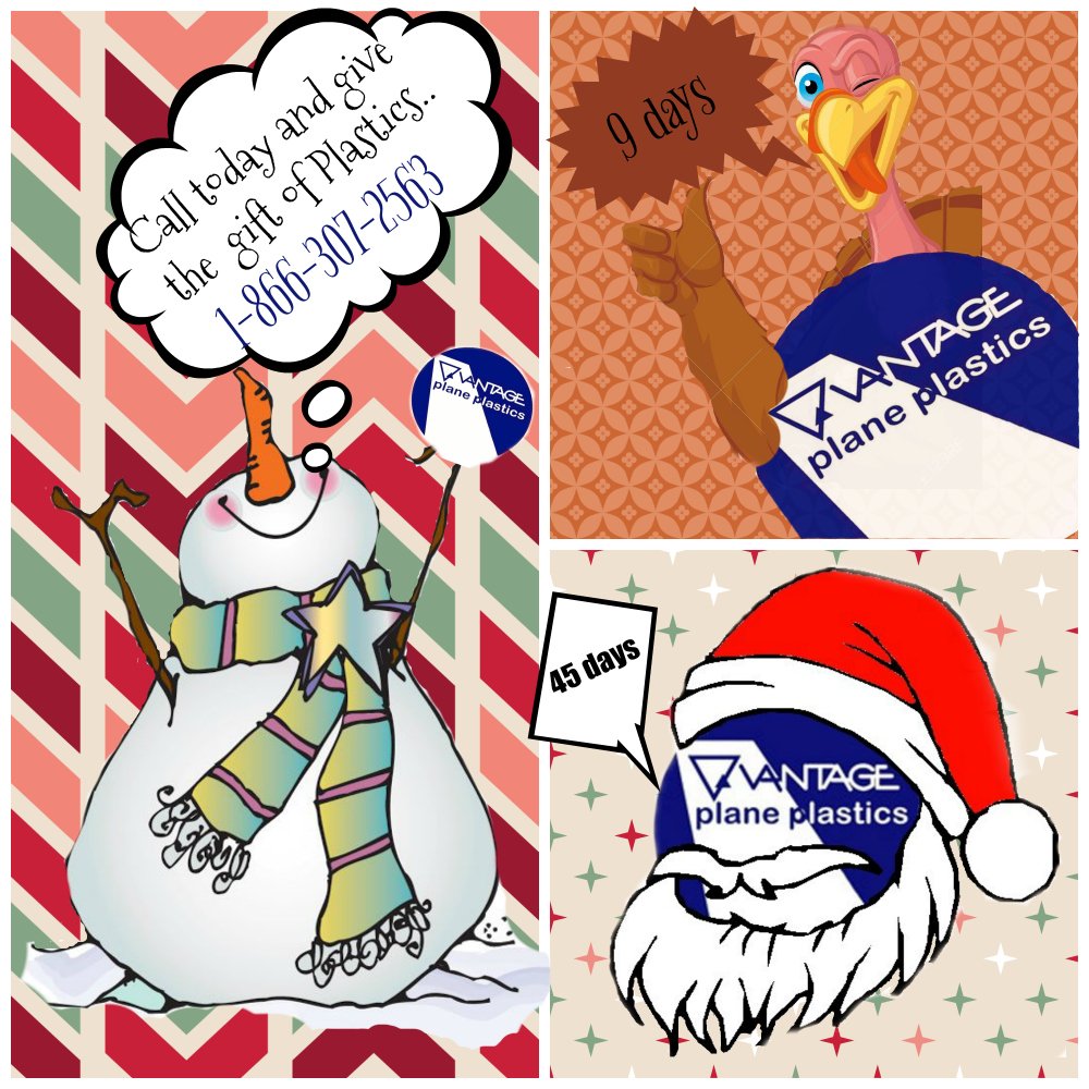 PlanePlastics's tweet photo. Is your pilot hard to buy for? Could his plane use an up-date ? Give us a call and we will help you get him checked off your Christmas list. https://t.co/kfU7FlYYDX