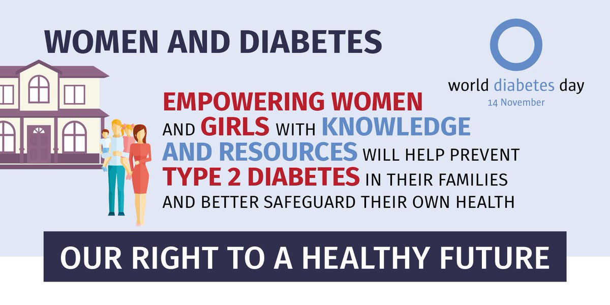 eupatientsforum's tweet photo. It's #WorldDiabetesDay and the theme this year is Women!
We support our member @IDFEuropeBXL in its efforts to raise awareness of this condition and to improve prevention, education and empowerment of people with #diabetes. 
As it slogan reads: Let's act today to change tomorrow! https://t.co/LIlfgxc0Db