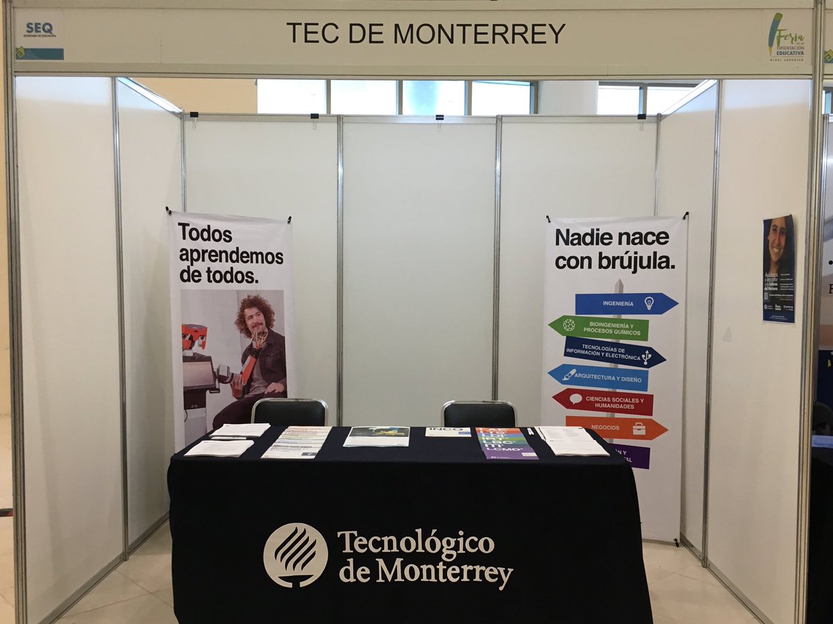 Visítanos en la Feria de Orientación Educativa en #Chetumal y conoce nuestras carreras y proceso de admisión. Hoy y mañana de 9 a 5:00 pm.