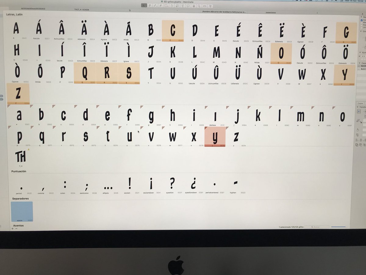 FandoFonts's tweet photo. Al final he decidido meterle unas señoras minúsculas a la Marcinelle, proximamente en sus ordenadores 😁
#typography #comics #bd #comicsfont https://t.co/zeYURM8jto